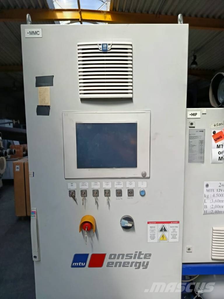 MTU 12V400 GS مولدات غاز