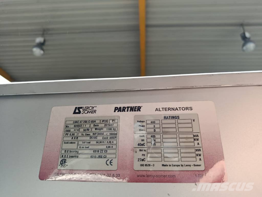 MTU 12V400 GS مولدات غاز