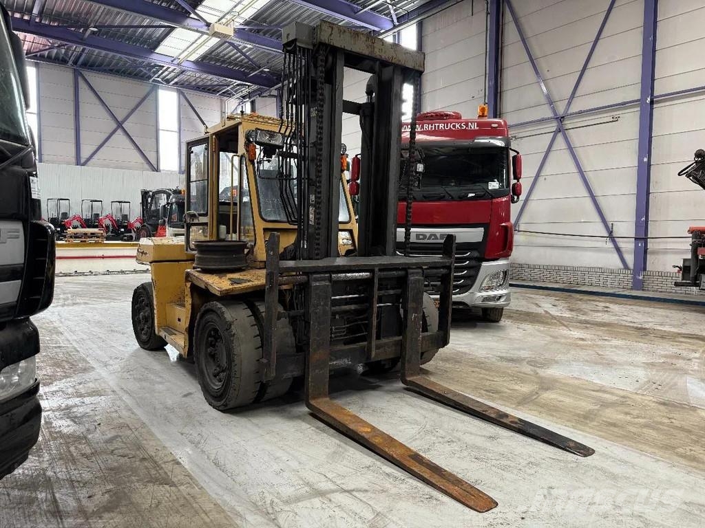CAT DP100 - ONLY 7.579 HOURS! + NL REGISTRATION! Stivuitor diesel