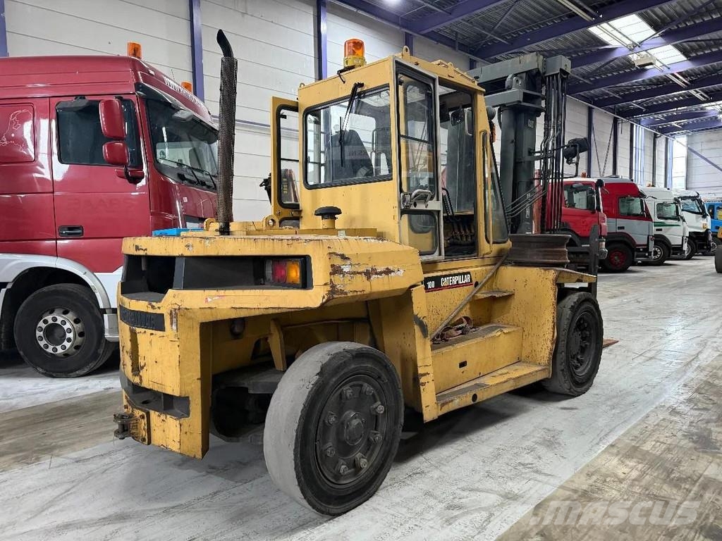 CAT DP100 - ONLY 7.579 HOURS! + NL REGISTRATION! Stivuitor diesel