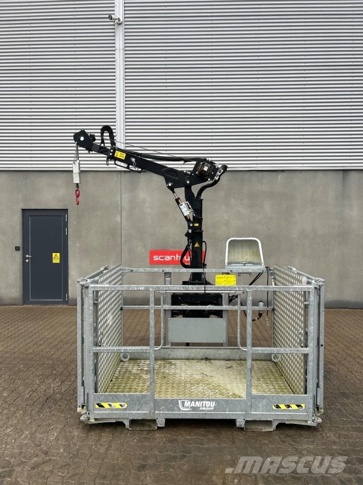 Manitou Mandskabskurv m/kranarm مكونات أخرى