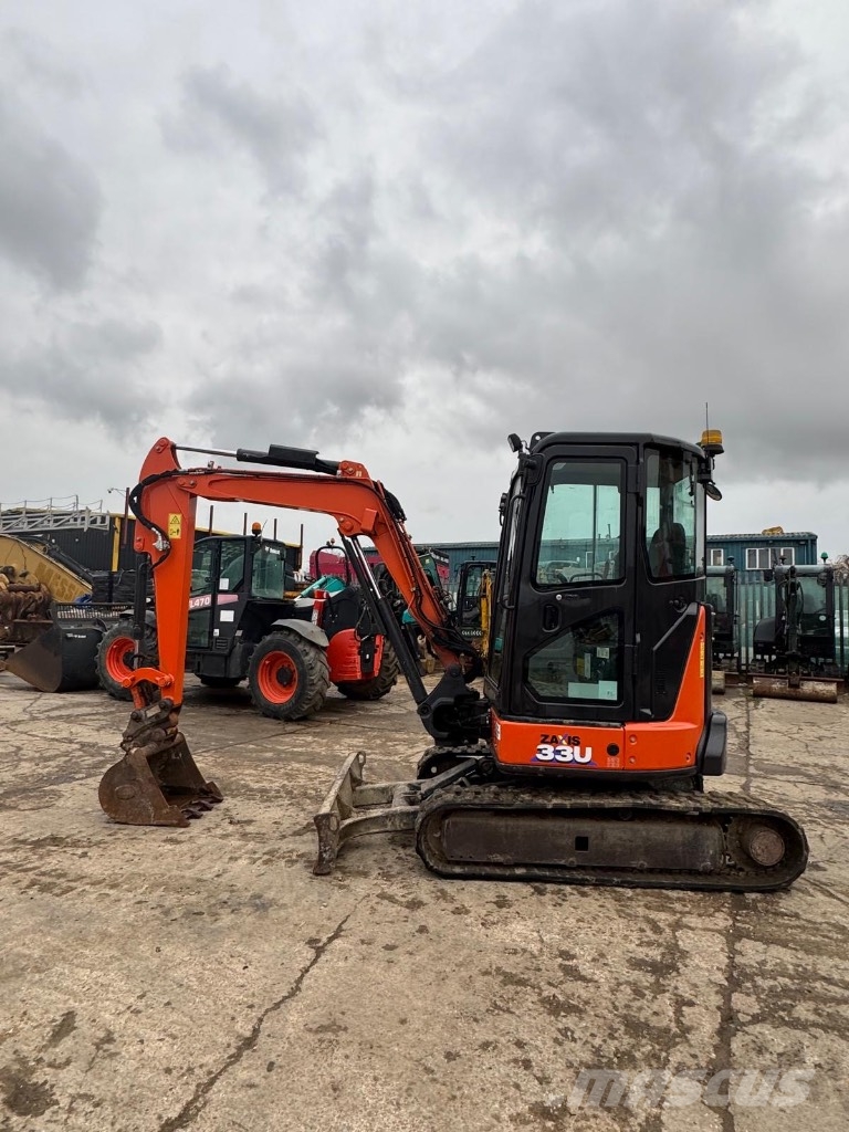 Hitachi ZX 33 U-6 Міні-екскаватори < 7т