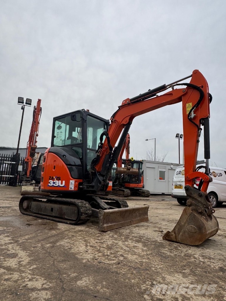 Hitachi ZX 33 U-6 Міні-екскаватори < 7т