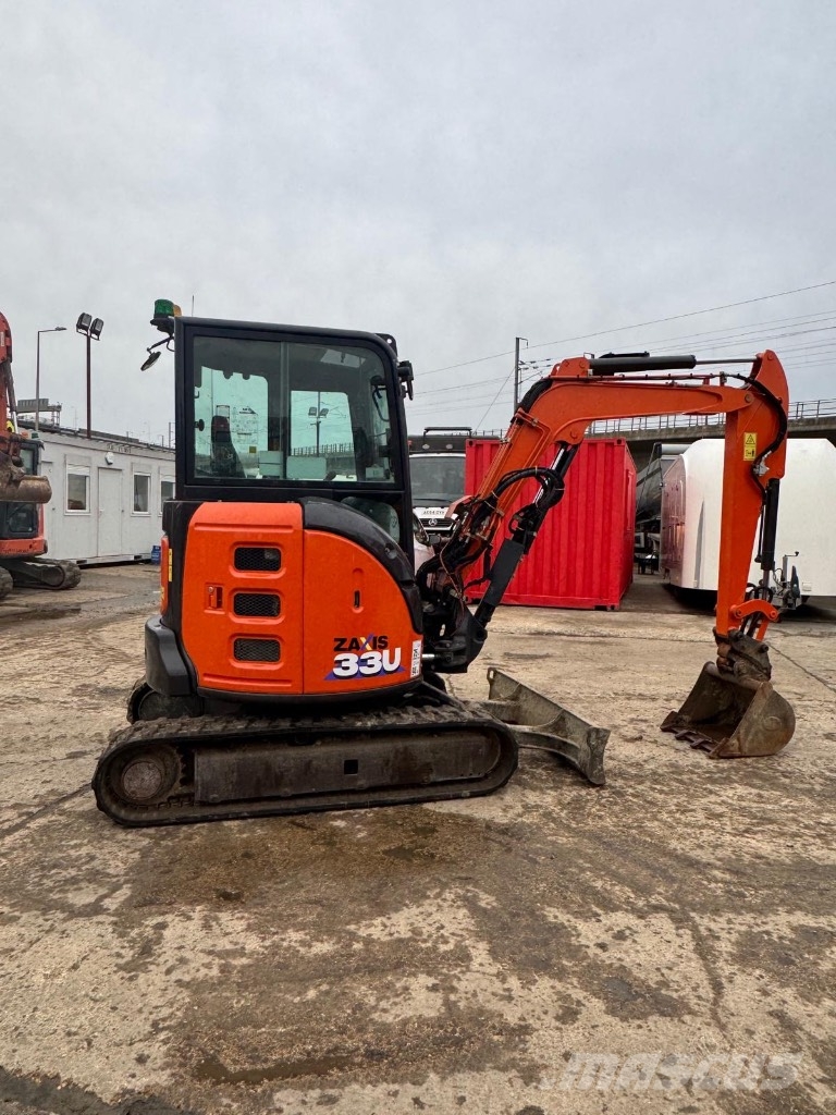 Hitachi ZX 33 U-6 Міні-екскаватори < 7т