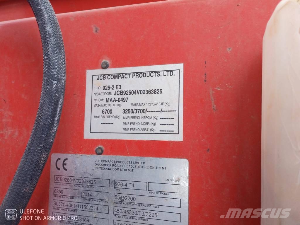 JCB 926-4 Empilhadores todo-terreno