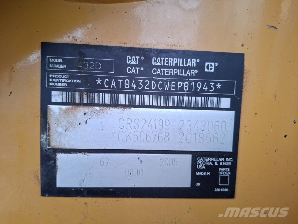 CAT 432 D Grävlastare