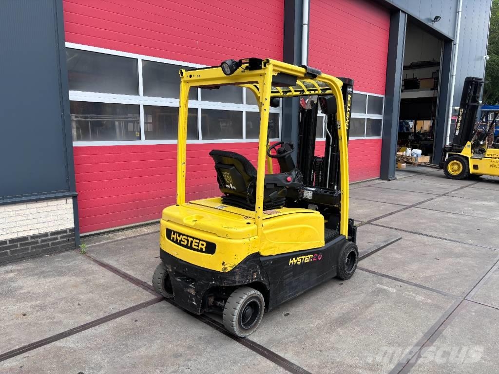 Hyster J2.0 XN LWB 2000 kg triplo/sideshift/ spreader Elektrische heftrucks