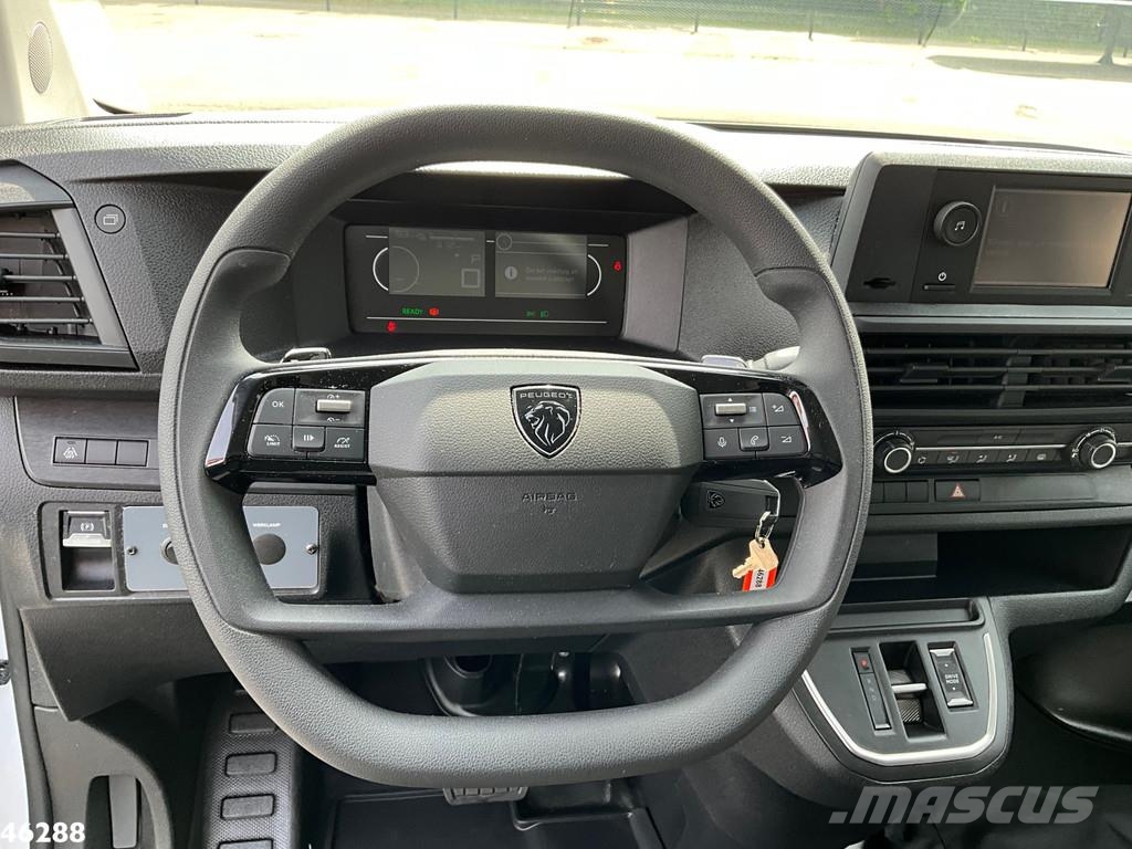 Peugeot E-Expert 100% elektrisch kippende zijlader 塵芥車、パッカー車