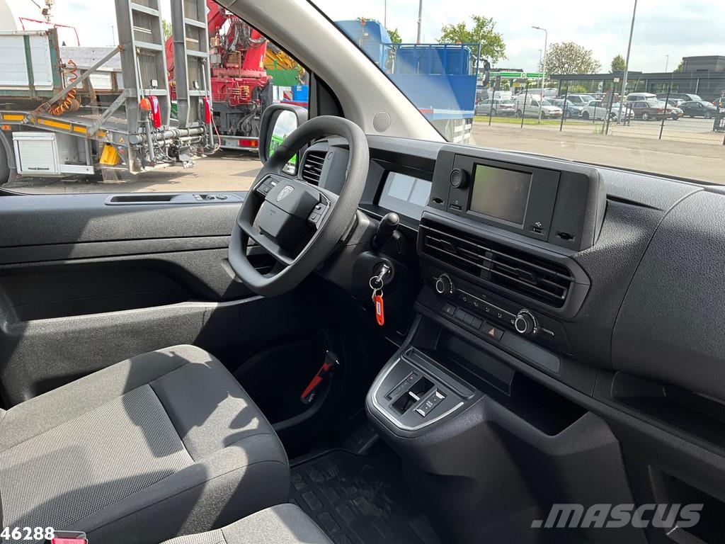 Peugeot E-Expert 100% elektrisch kippende zijlader 塵芥車、パッカー車