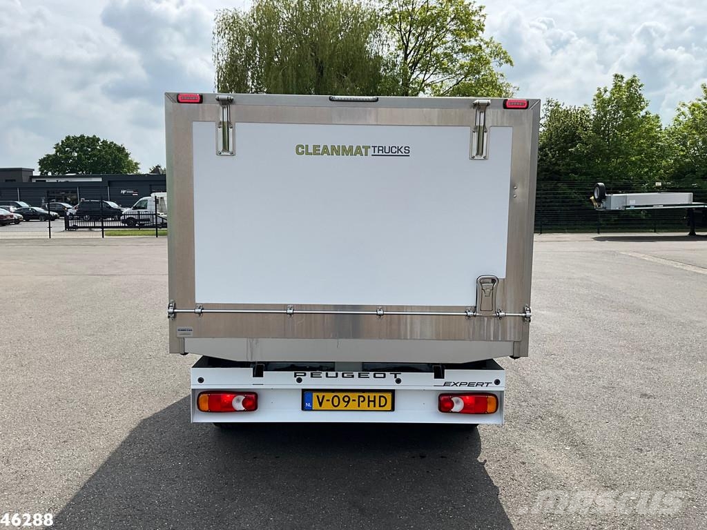Peugeot E-Expert 100% elektrisch kippende zijlader 塵芥車、パッカー車