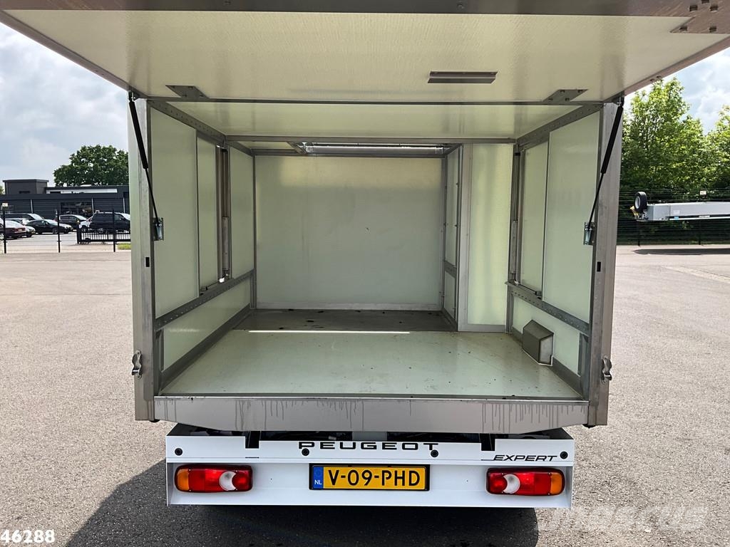 Peugeot E-Expert 100% elektrisch kippende zijlader 塵芥車、パッカー車