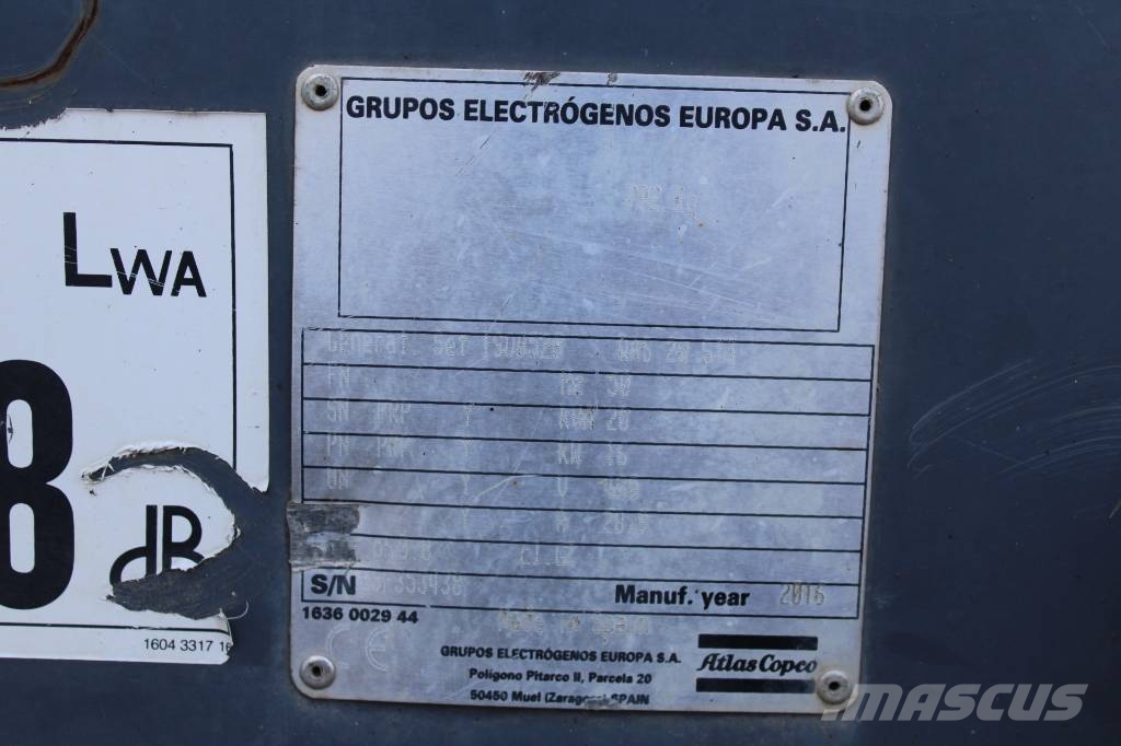 Atlas Copco QAS 20 Dizelski agregati