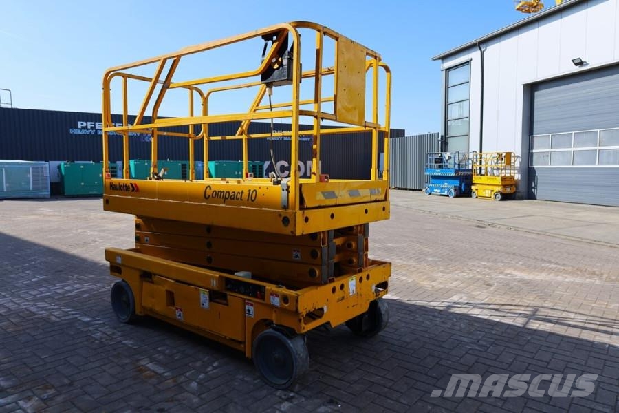 Haulotte Compact 10 Electric, 10m Working Height, 450kg Cap Scissor lifts