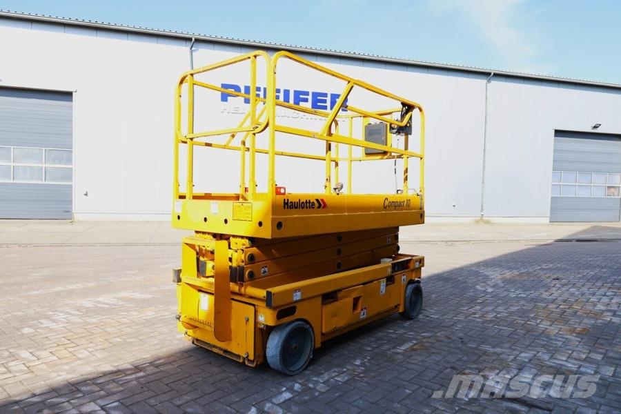 Haulotte Compact 10 Electric, 10m Working Height, 450kg Cap Scissor lifts