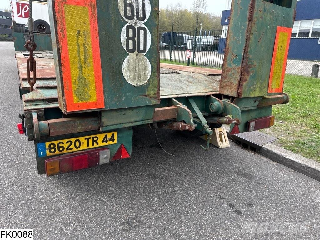 Kaiser Lowbed Steel suspension Low loader-semi-trailers