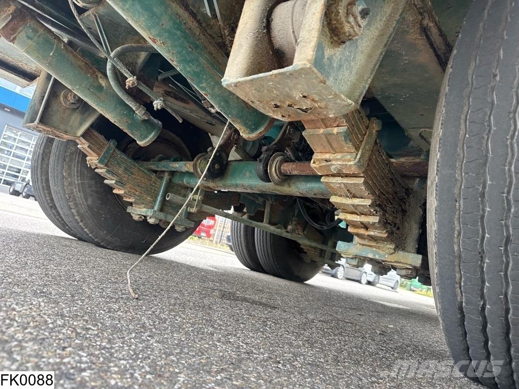 Kaiser Lowbed Steel suspension Low loader-semi-trailers