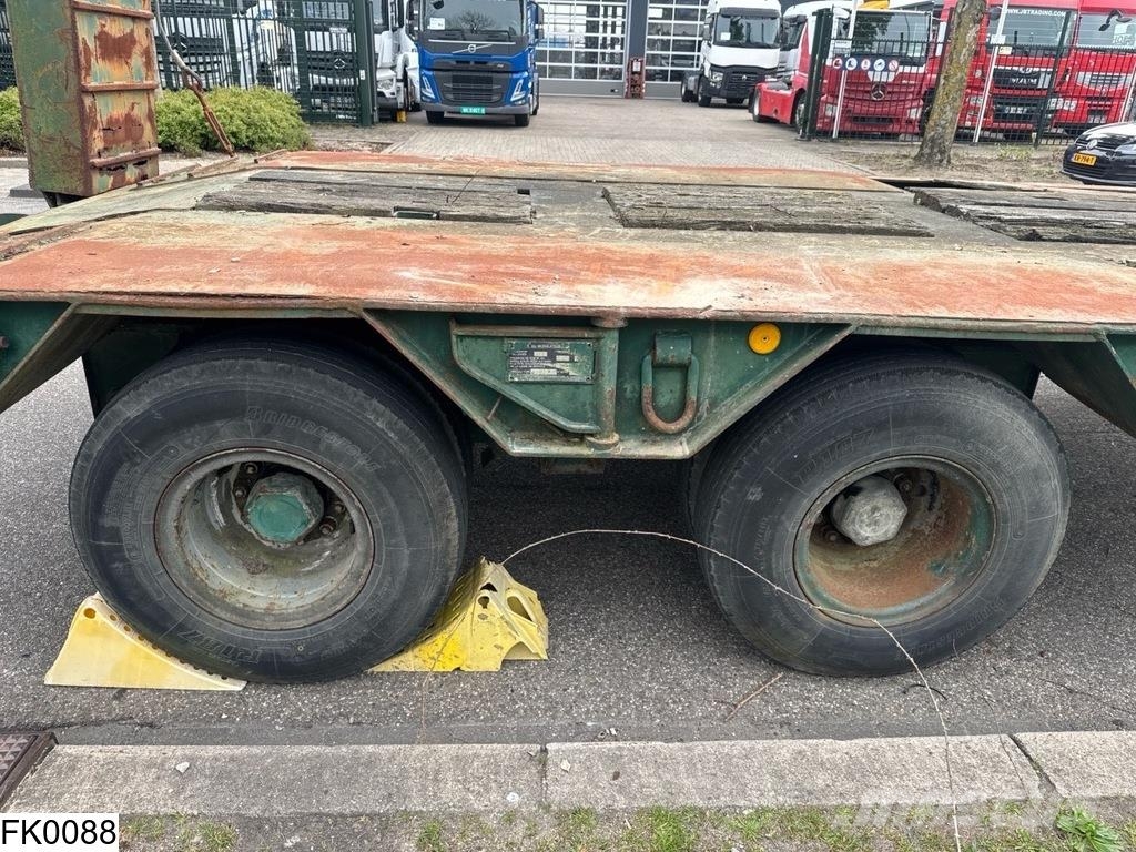 Kaiser Lowbed Steel suspension Low loader-semi-trailers