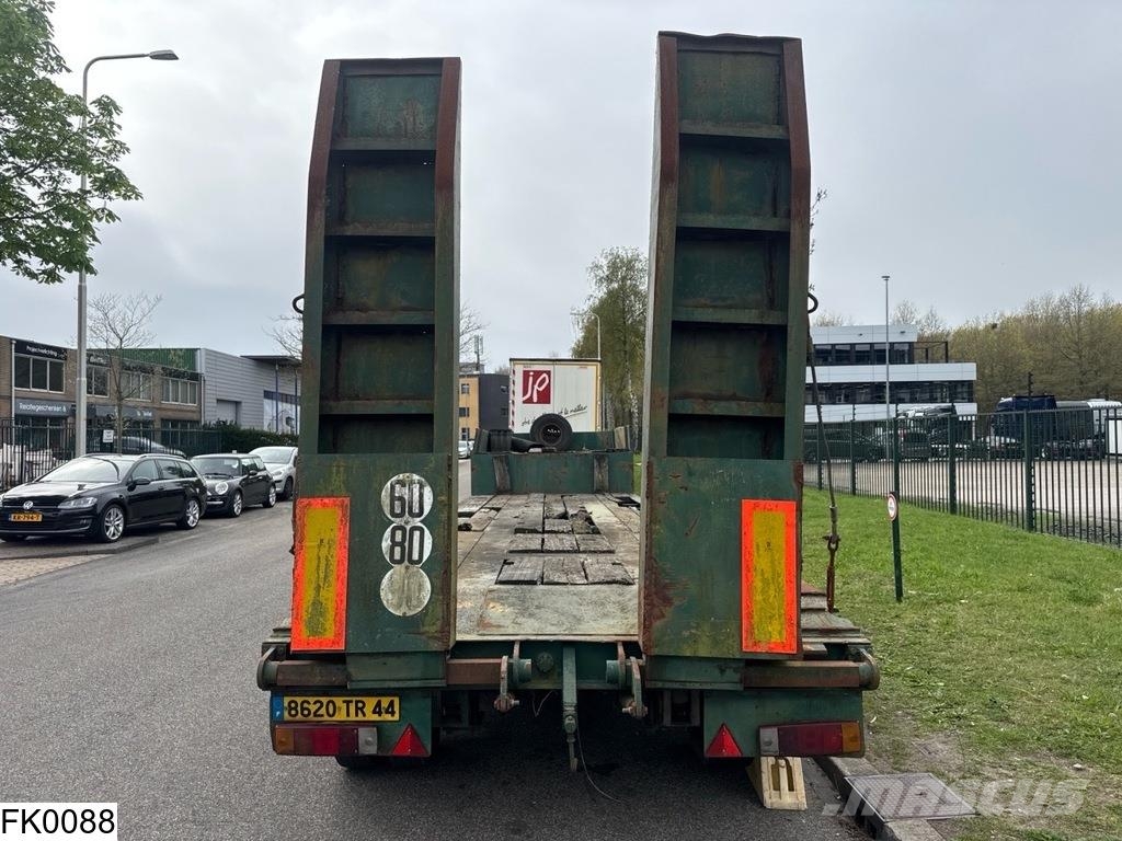 Kaiser Lowbed Steel suspension Low loader-semi-trailers
