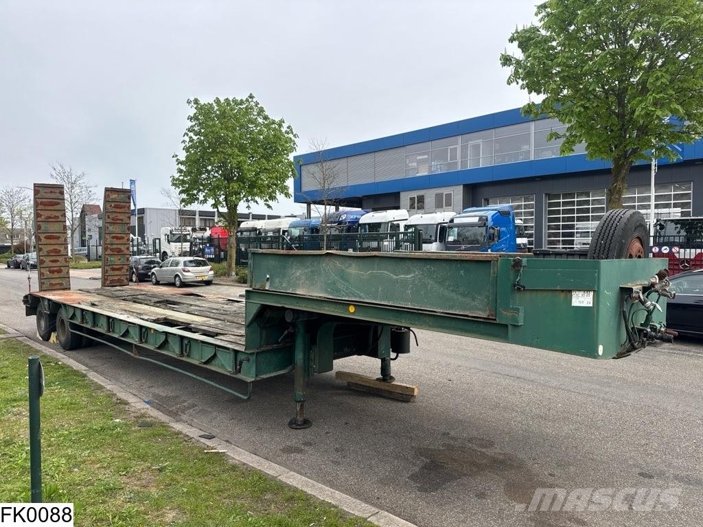 Kaiser Lowbed Steel suspension Low loader-semi-trailers