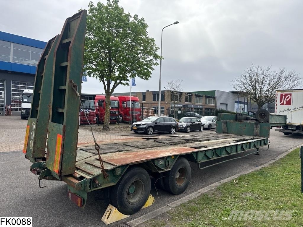 Kaiser Lowbed Steel suspension Low loader-semi-trailers