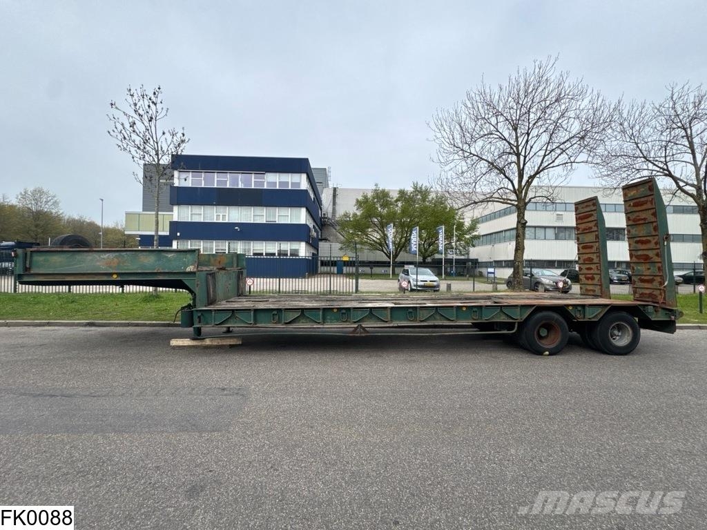 Kaiser Lowbed Steel suspension Low loader-semi-trailers
