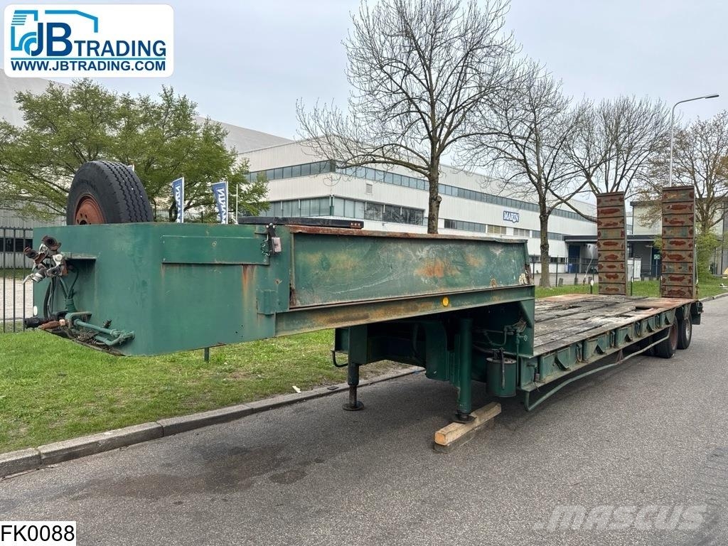 Kaiser Lowbed Steel suspension Low loader-semi-trailers