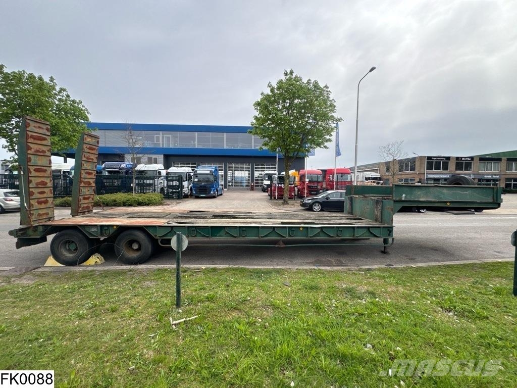 Kaiser Lowbed Steel suspension Low loader-semi-trailers