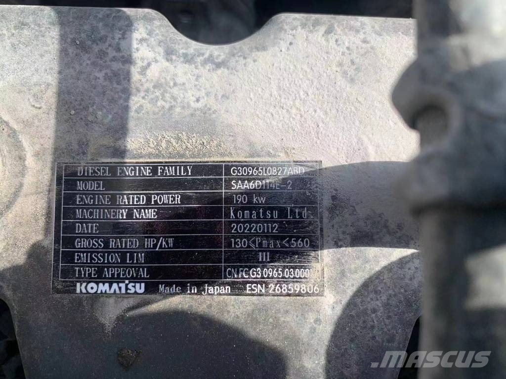 Komatsu PC 360-7 Paletli ekskavatörler