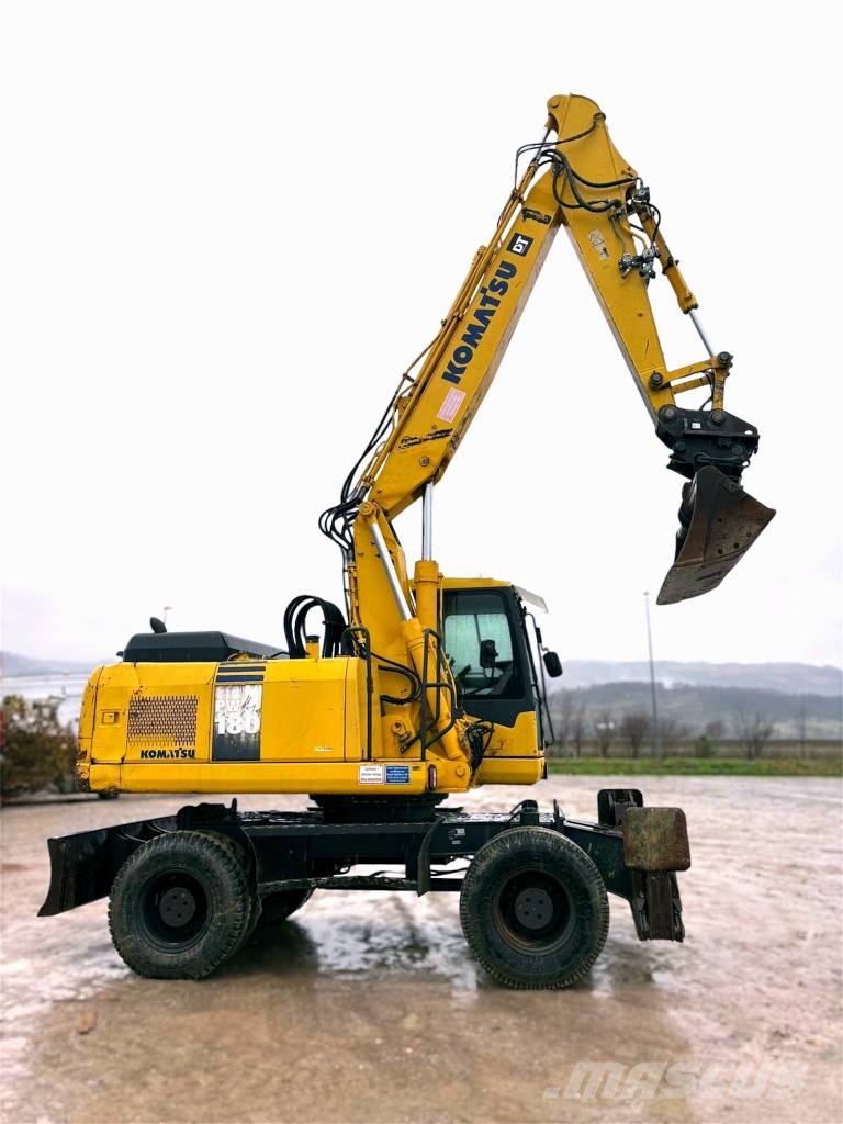 Komatsu PW 180-7 Escavadeiras de rodas