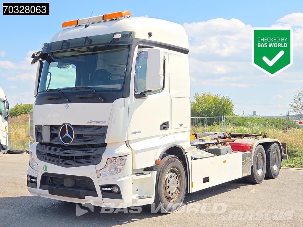 Mercedes-Benz Actros 2545 6X2 Palfinger 22t Hooklift Retarder Li Вантажівки з гаковим підйомом