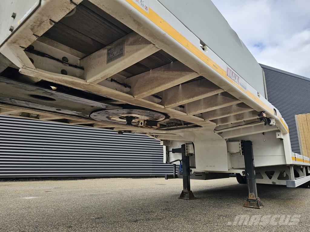 MAX Trailer MAX 110 / 3 X STEERING AXLE / HYDRAULIC RAMP Poluprikolice labudice