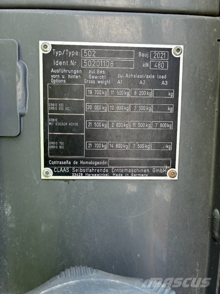 CLAAS Jaguar 960 Samochodné kosačky