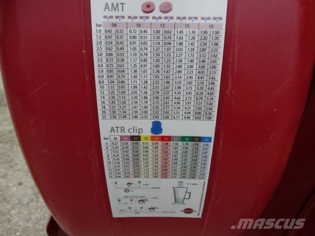 Hardi Zaturn Plus 2000 Прицепные опрыскиватели
