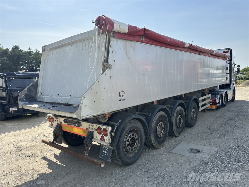 HK TIPPER 37m3 4 aks tip trailer Kippers