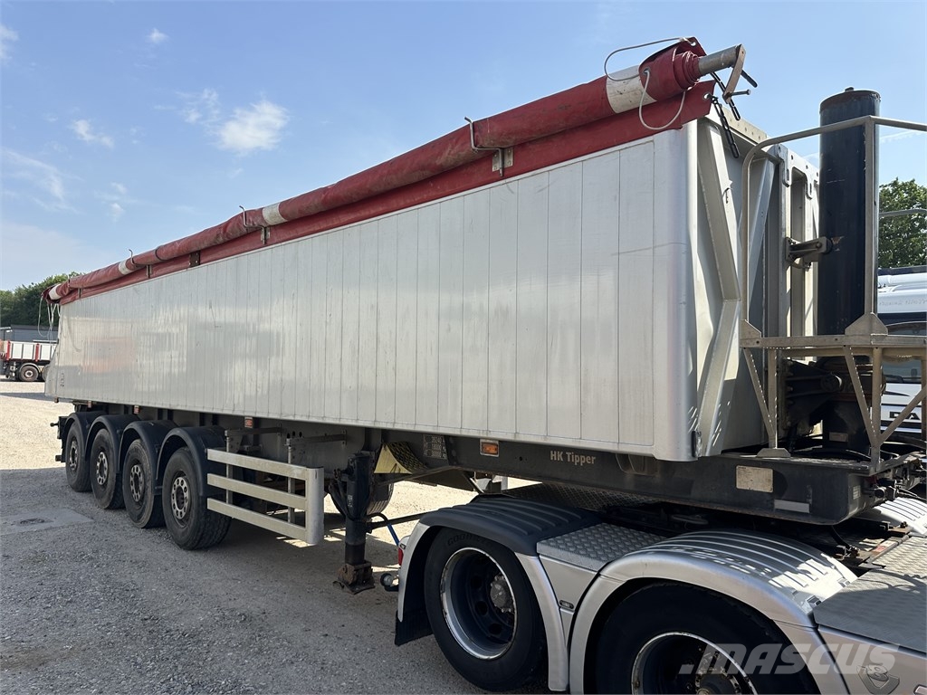 HK TIPPER 37m3 4 aks tip trailer Kippers