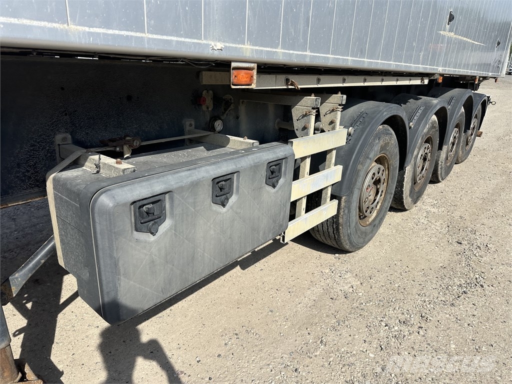 HK TIPPER 37m3 4 aks tip trailer Kippers