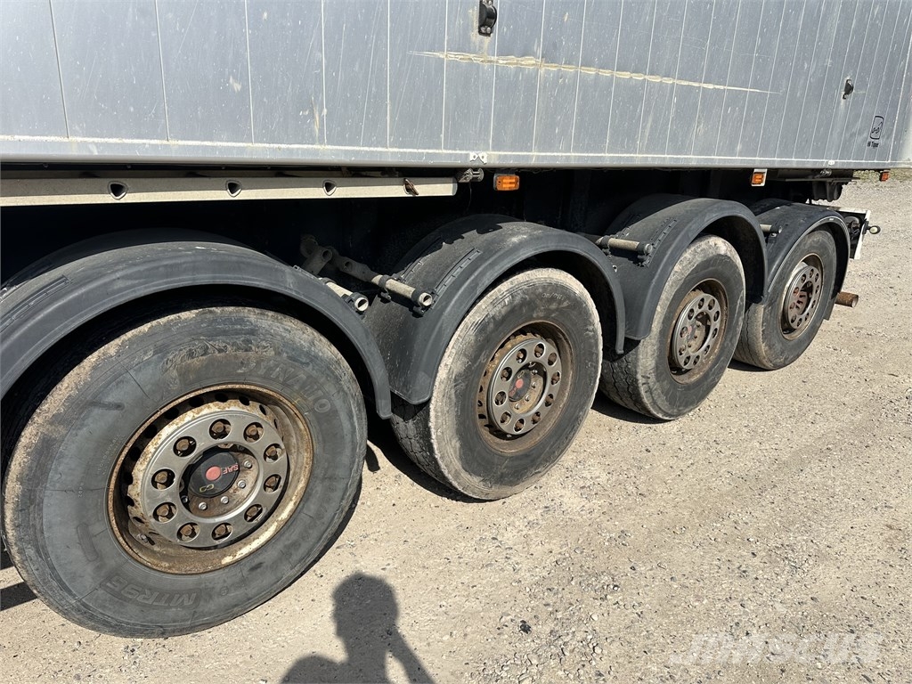 HK TIPPER 37m3 4 aks tip trailer Kippers