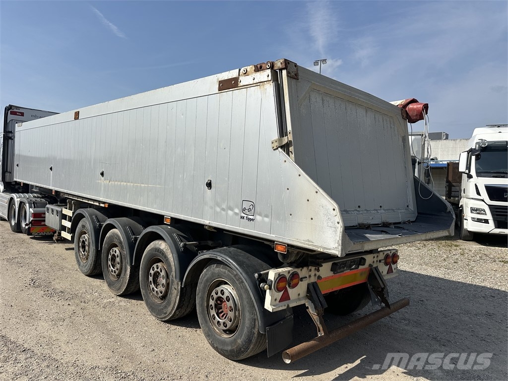 HK TIPPER 37m3 4 aks tip trailer Kippers