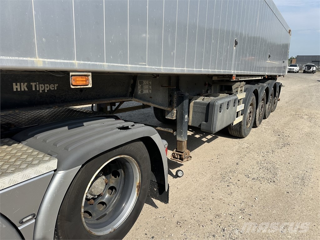 HK TIPPER 37m3 4 aks tip trailer Kippers