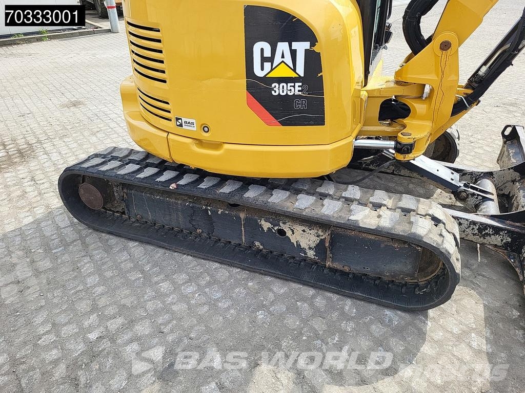 CAT 305 E2 CR 3 Buckets Mini pelle < 7t