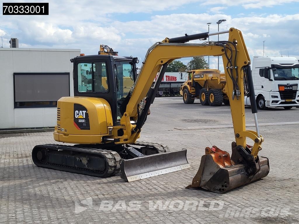 CAT 305 E2 CR 3 Buckets Mini pelle < 7t
