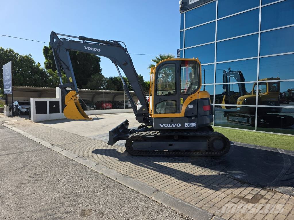 Volvo ECR 88 中型油圧ショベル 7ｔ-12ｔ（ユンボ・パワーショベル・バックホー）