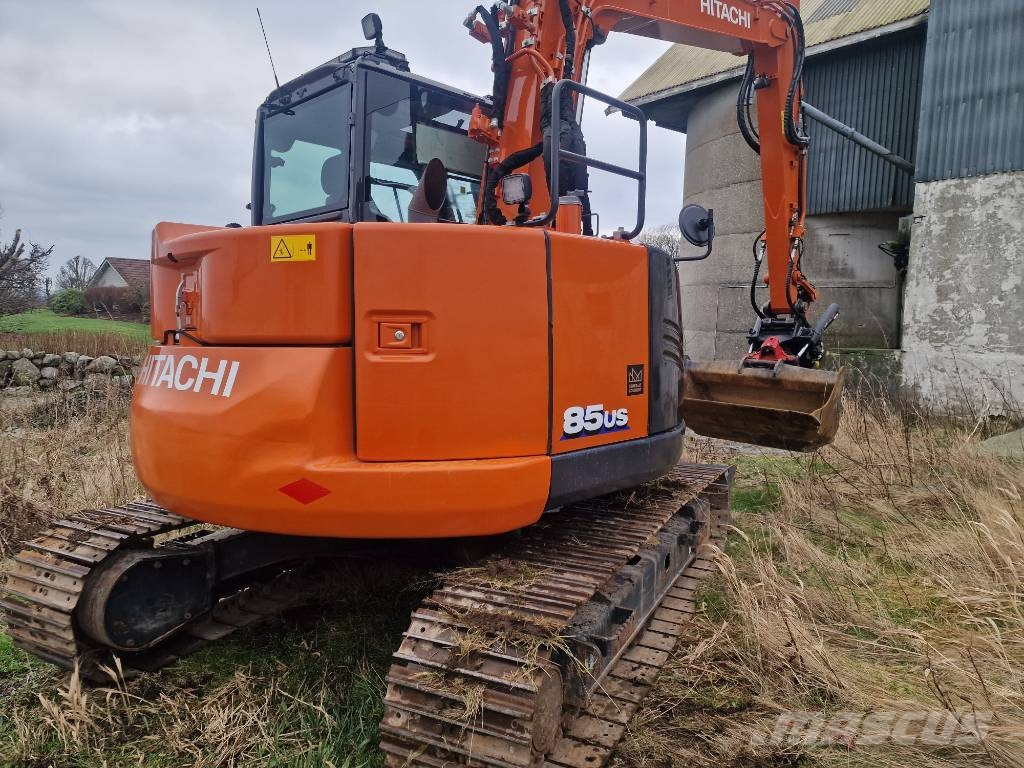 Hitachi ZX 85 US-6 Малые экскаваторы 7т-12т