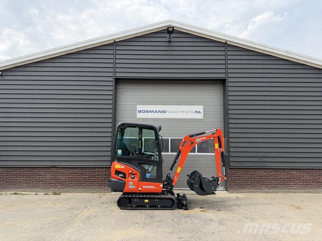 Kubota KX019-4 HI minigraver NIEUW €445 LEASE حفارات صغيرة أقل من 7 طن (حفارات صغيرة)