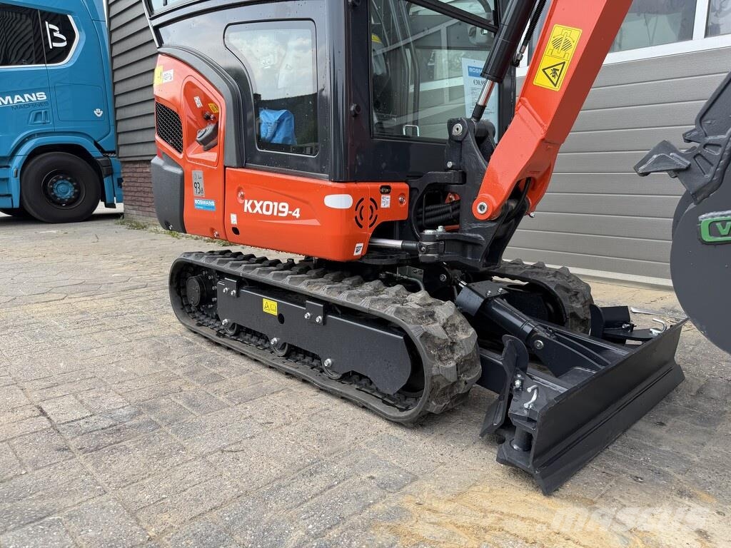 Kubota KX019-4 HI minigraver NIEUW €445 LEASE حفارات صغيرة أقل من 7 طن (حفارات صغيرة)
