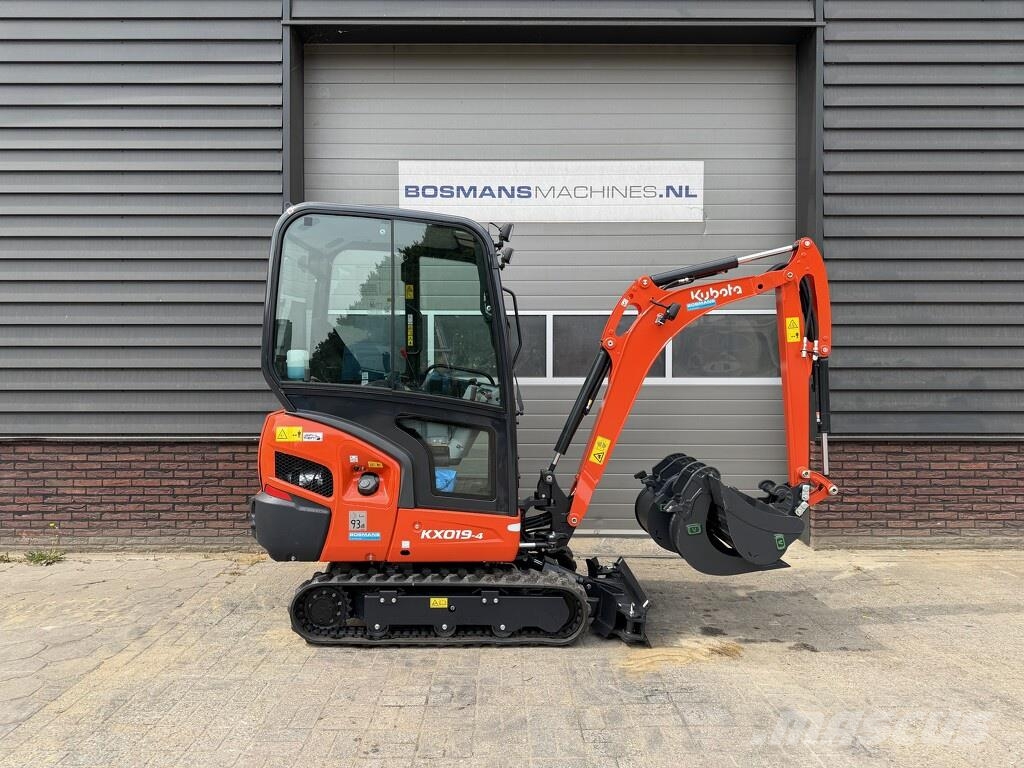 Kubota KX019-4 HI minigraver NIEUW €445 LEASE حفارات صغيرة أقل من 7 طن (حفارات صغيرة)