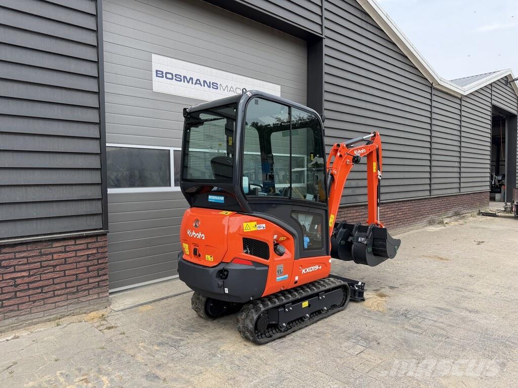 Kubota KX019-4 HI minigraver NIEUW €445 LEASE حفارات صغيرة أقل من 7 طن (حفارات صغيرة)