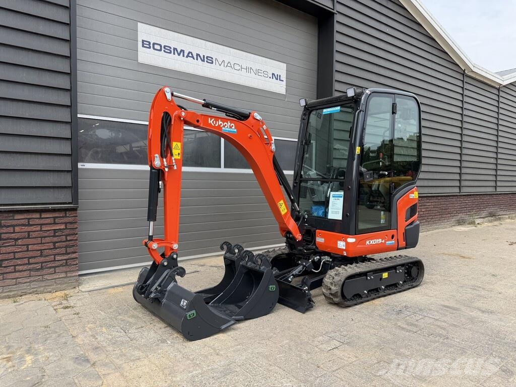 Kubota KX019-4 HI minigraver NIEUW €445 LEASE حفارات صغيرة أقل من 7 طن (حفارات صغيرة)