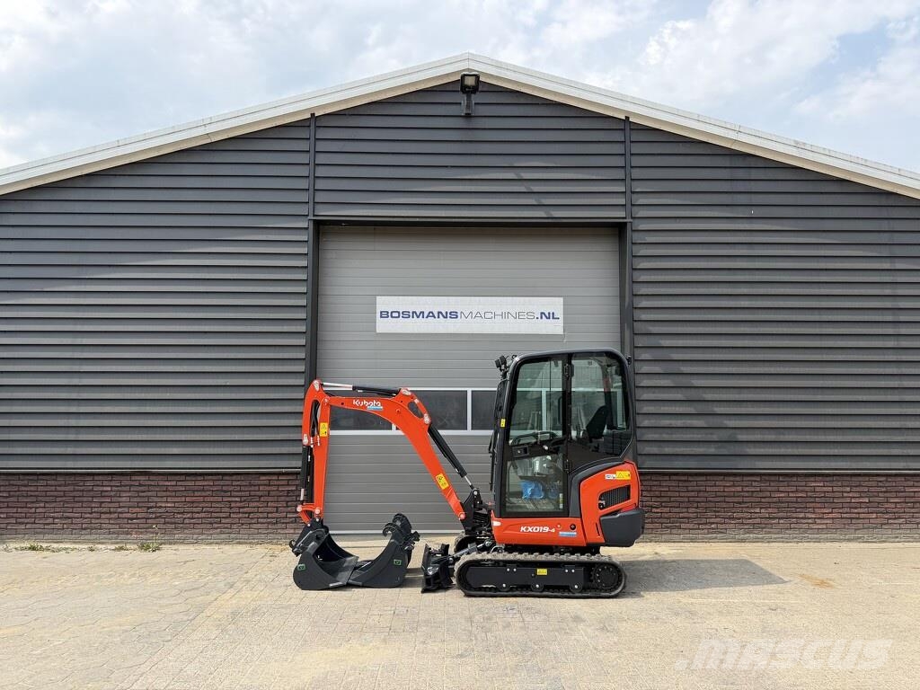 Kubota KX019-4 HI minigraver NIEUW €445 LEASE حفارات صغيرة أقل من 7 طن (حفارات صغيرة)