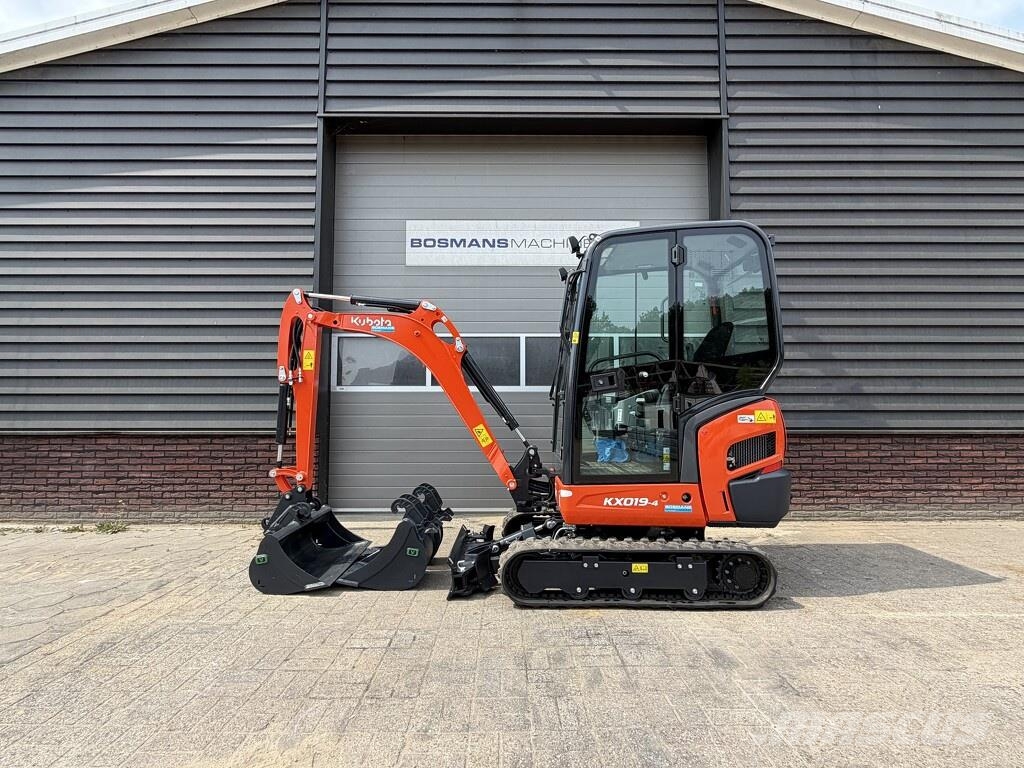 Kubota KX019-4 HI minigraver NIEUW €445 LEASE حفارات صغيرة أقل من 7 طن (حفارات صغيرة)